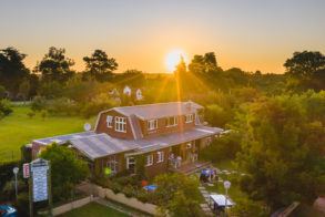 South African Sunset - At the Woods