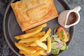 Herries Pie and Chips