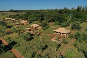 Hluhluwe Bush Camp from above