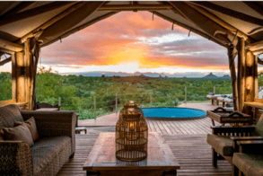 Communal Lounge - Tented Camp