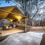 Bundox Safari Lodge Camping Dinner Area