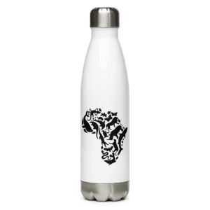 WCSA Stainless Steel Water Bottle (White)